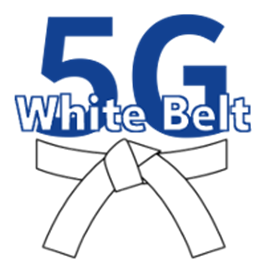 5G White Belt Badge