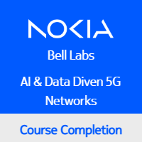 Artificial Intelligence and Data Driven 5G Networks Badge
