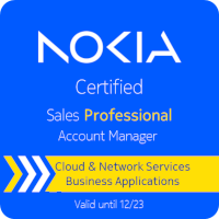 Nokia Certified Sales Professional: Cloud & Network Services - Business Applications